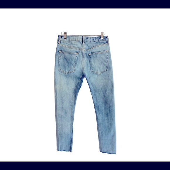 COPY - TOPMAN Crop Skinny Jeans Sz 30 - Picture 2 of 5